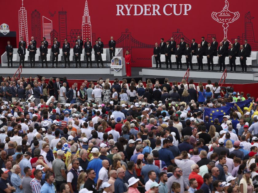 Ryder Cup, cresce l’attesa nella cerimonia d’apertura