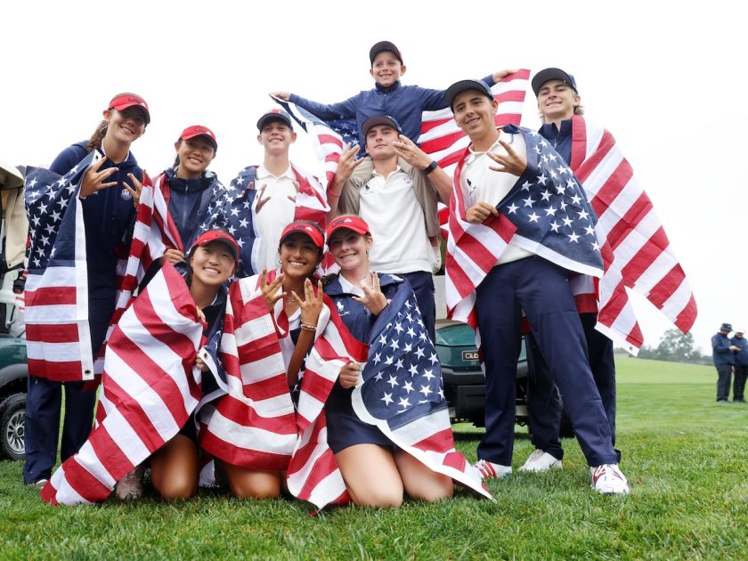 La Junior Ryder Cup agli Stati Uniti