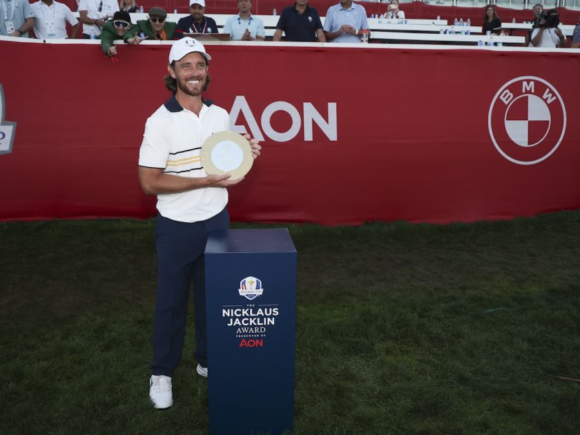 A Tommy Fleetwood il premio Nicklaus-Jacklin