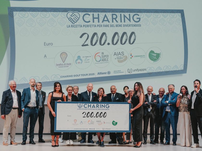 Charing Golf Tour: solidarietà in buca