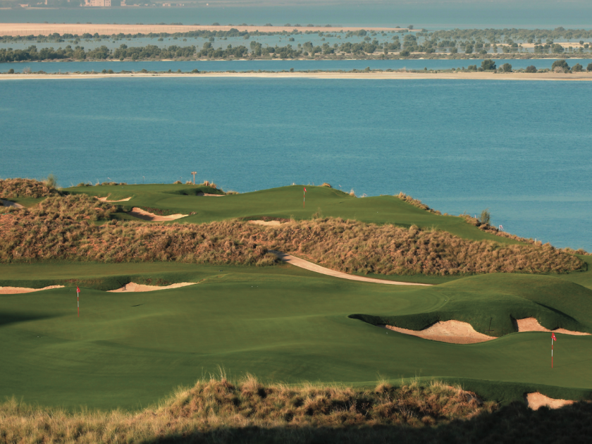 Le aree del campo: il putting green