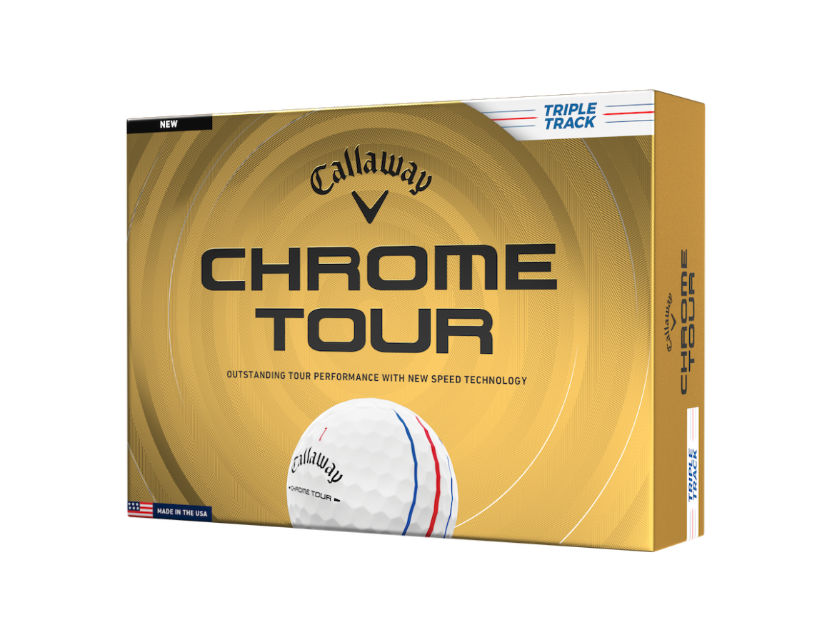 Chrome Tour 2026 Triple Track White