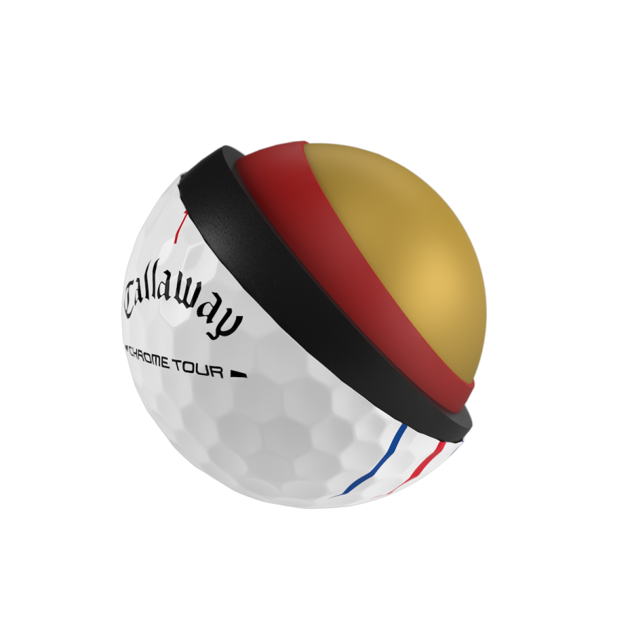 Chrome Tour 2026 Triple Track White