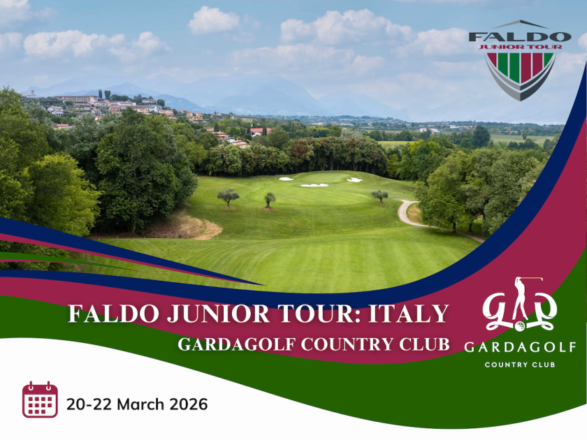 Il Faldo Junior Trophy fa tappa al GardaGolf Country Club