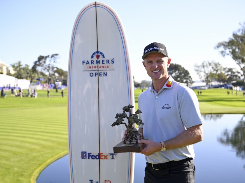 Justin Rose, capolavoro senza età al Farmers Insurance