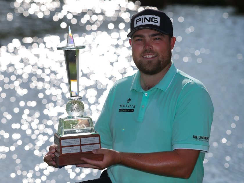 Il Joburg Open a Dan Bradbury