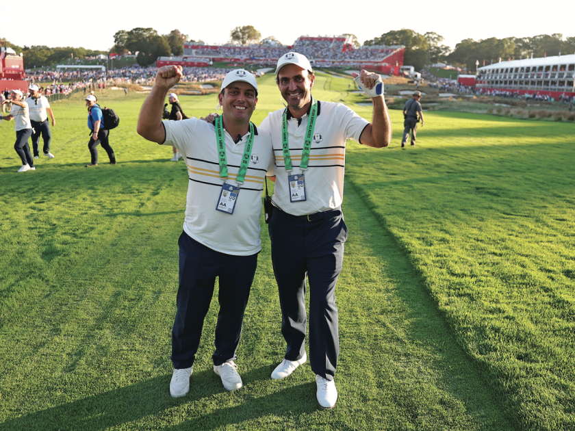 I fratelli Molinari e cinque azzurri in India