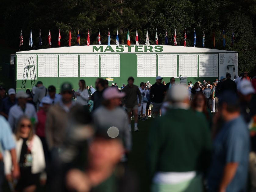 Masters, si inzia. I tee time dei primi due giri