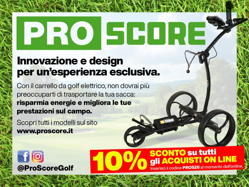 Con ProScore, il 10% di sconto su tutti i prodotti online
