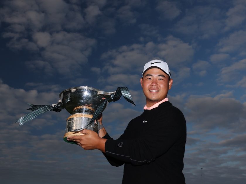 Scottish Open a Tom Kim, Francesco Molinari 17°