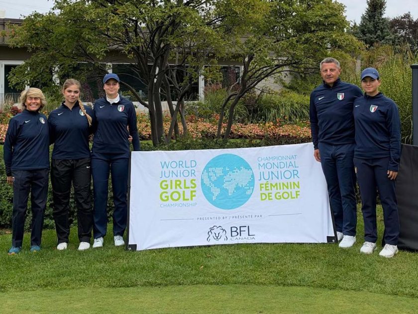 Terzetto azzurro al World Junior Girls Golf Championship