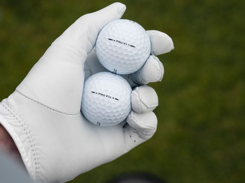 Titleist Pro V1 e Pro V1x 2027: al via i test in gara